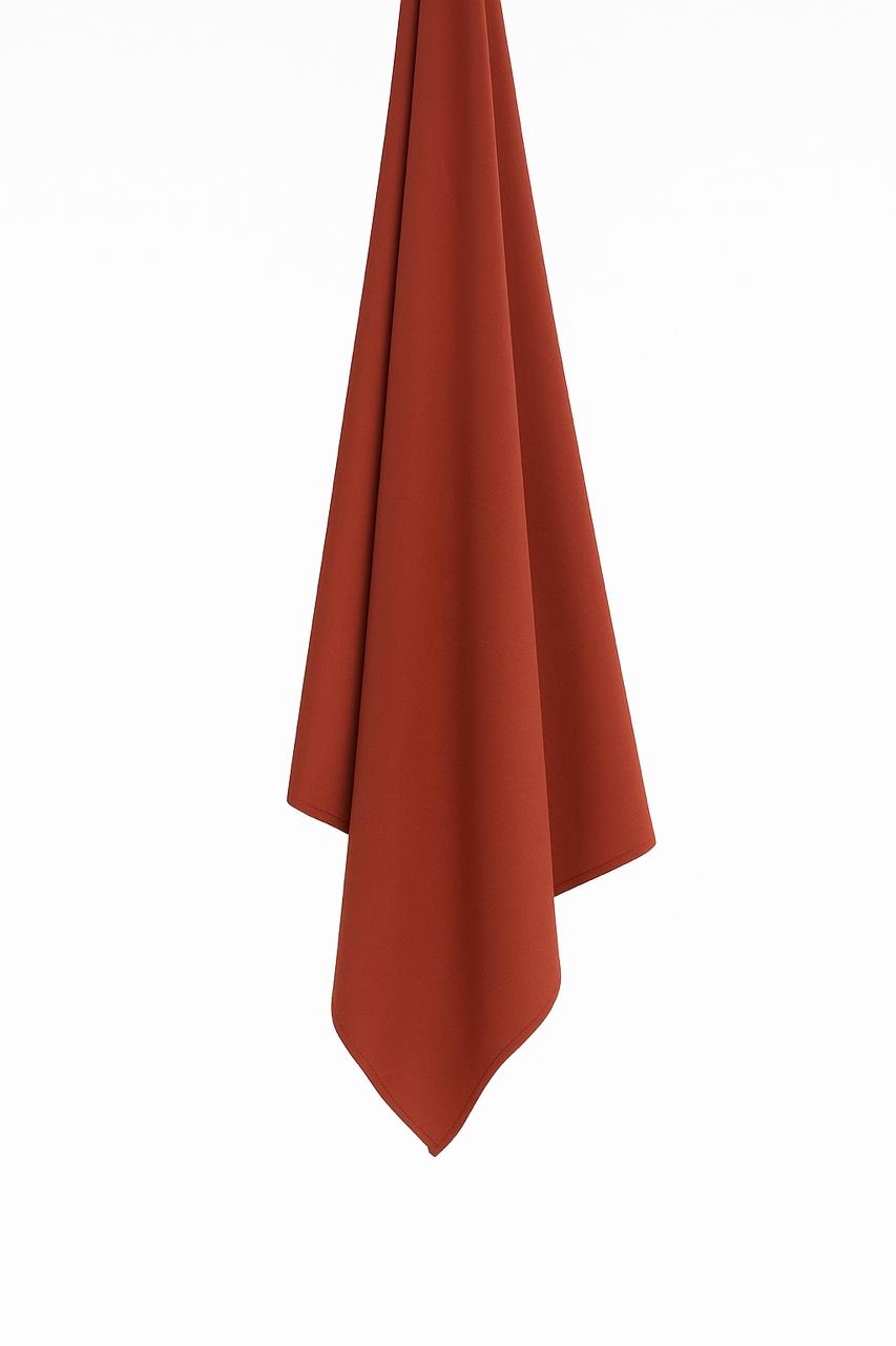 HIJAB JERSEY PREMIUM - Terracota red