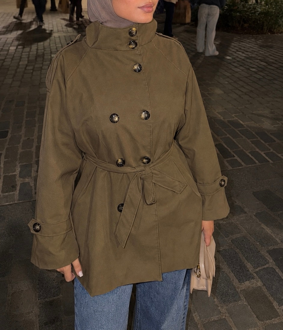TRENCH COAT khaki