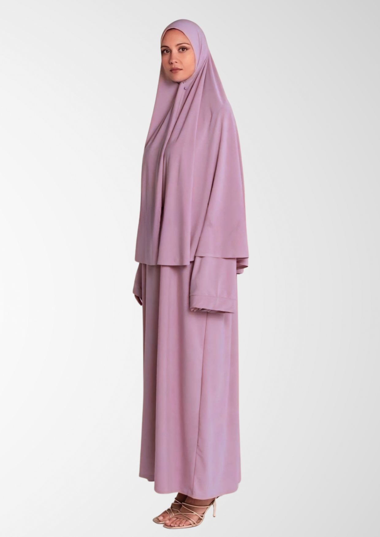 KHIMAR SET rose