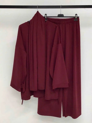 BURKINI AURA wine red