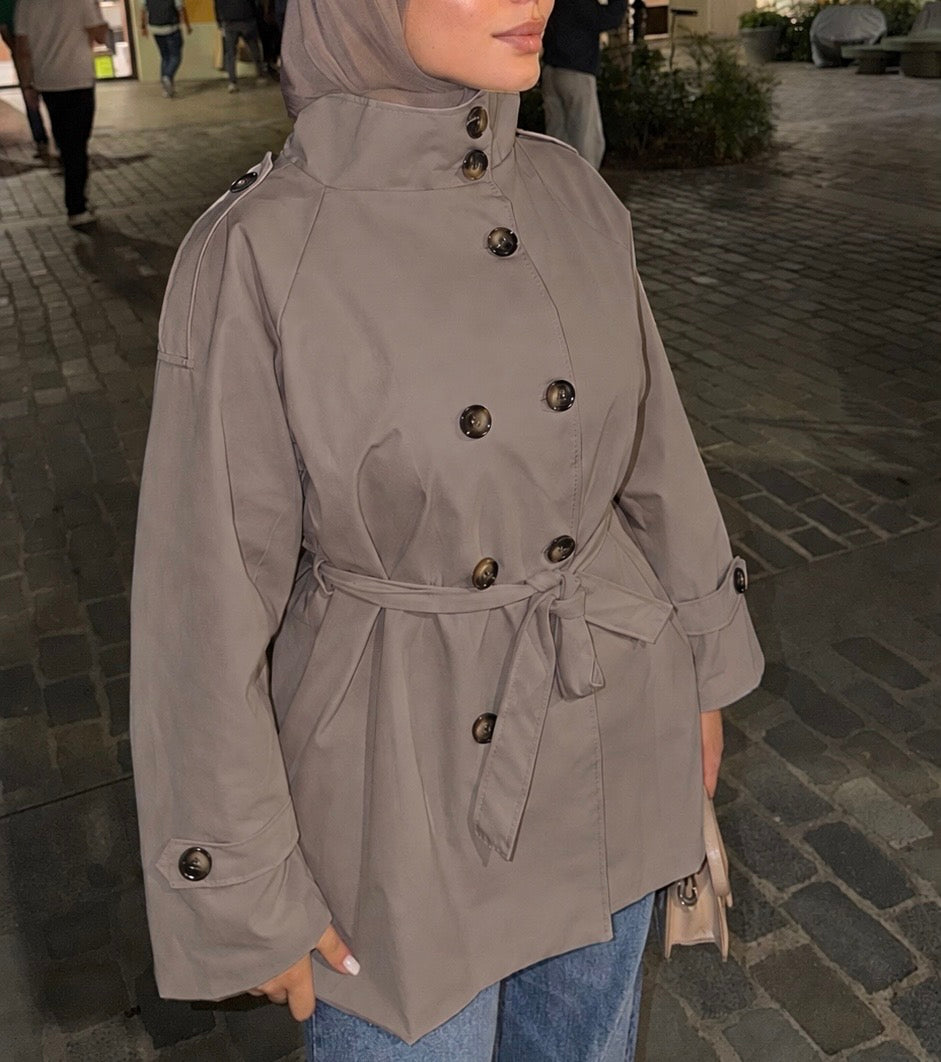 TRENCH COAT taupe