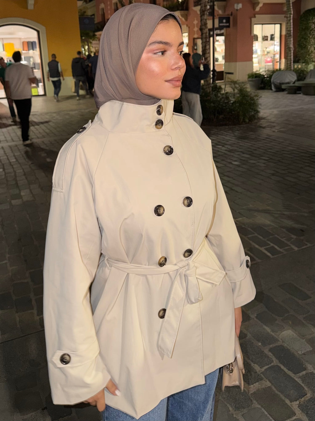 TRENCH COAT beige