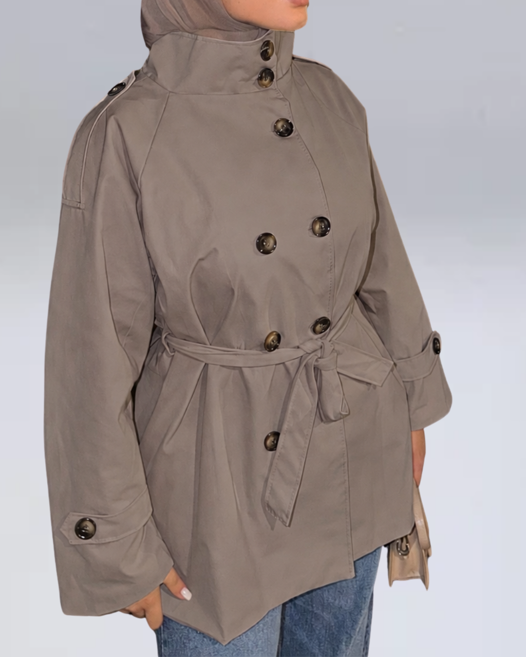 TRENCH COAT taupe