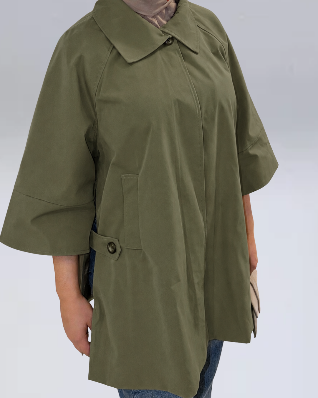 TRENCH SHORT khaki