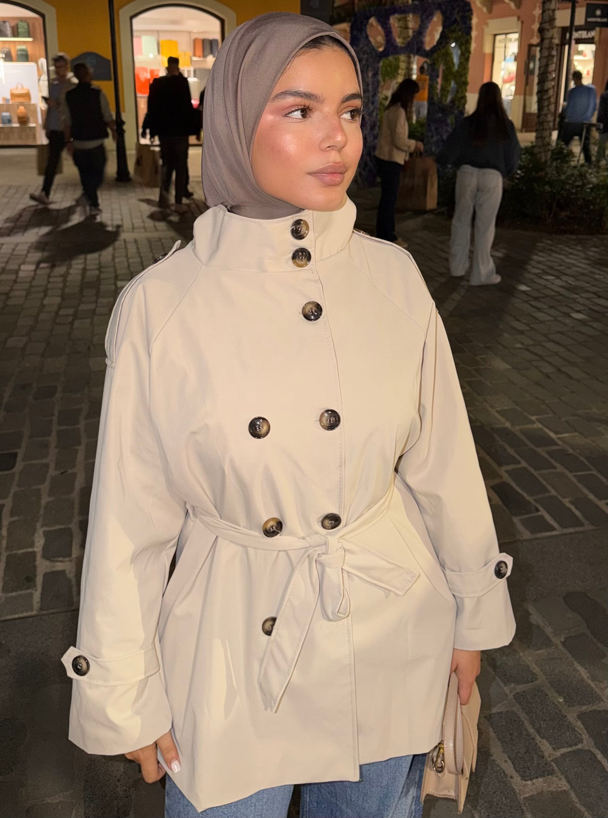 TRENCH COAT beige