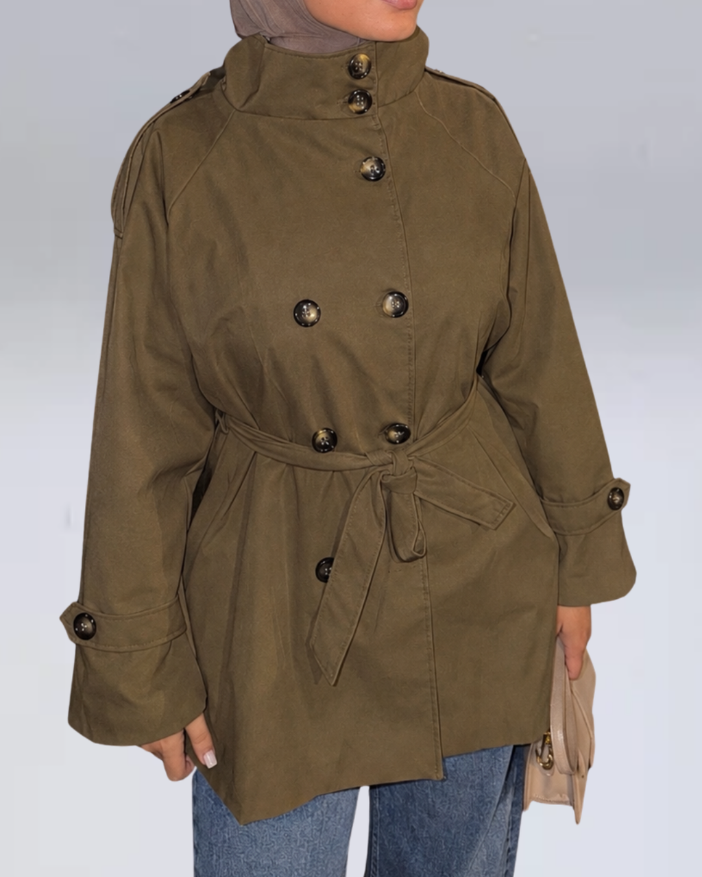 TRENCH COAT khaki