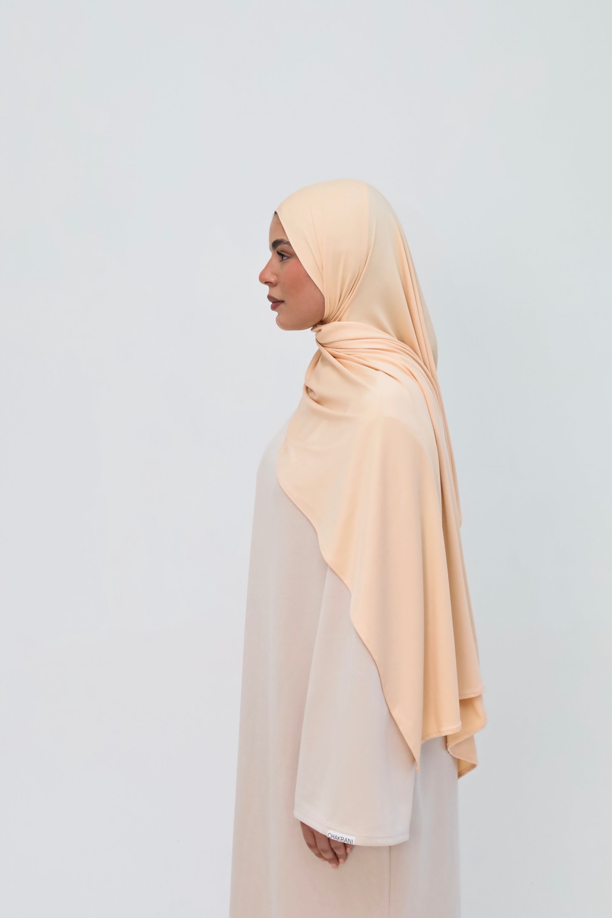HIJAB LIQUID JERSEY  soft coral