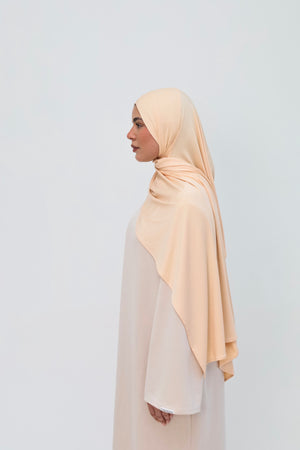 HIJAB LIQUID JERSEY  soft coral