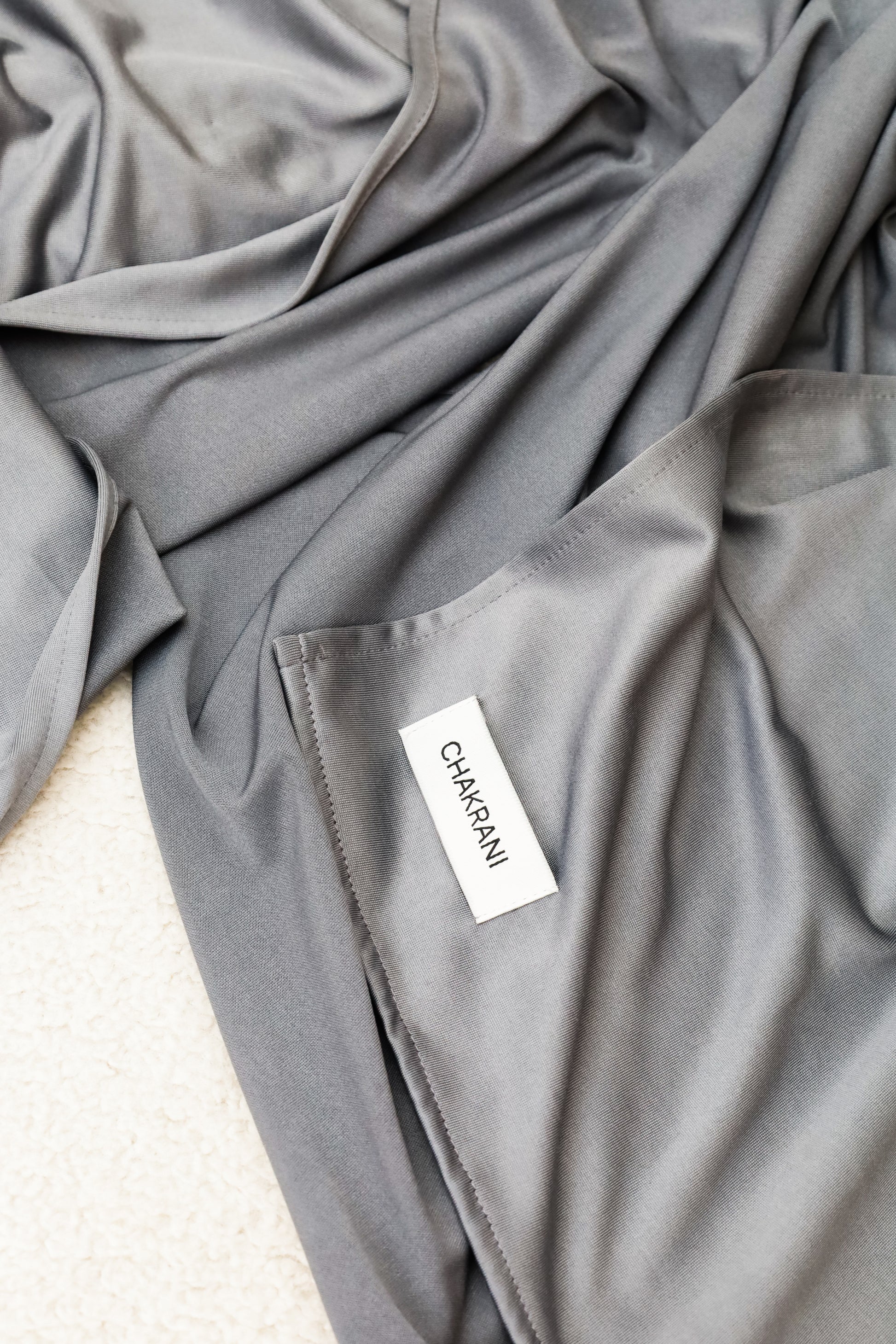 HIJAB LIQUID JERSEY  graphite