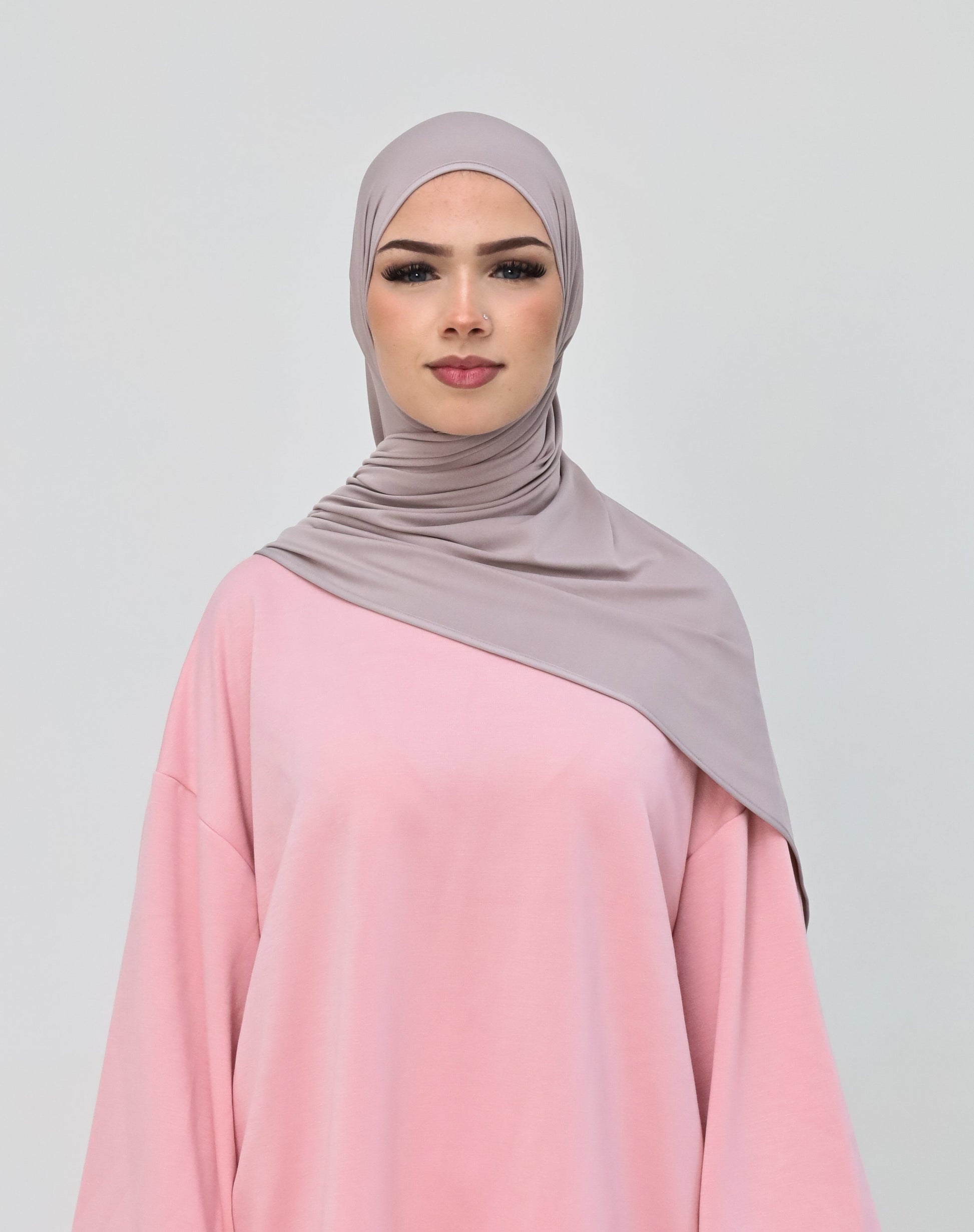 HIJAB LIQUID JERSEY lavender grey