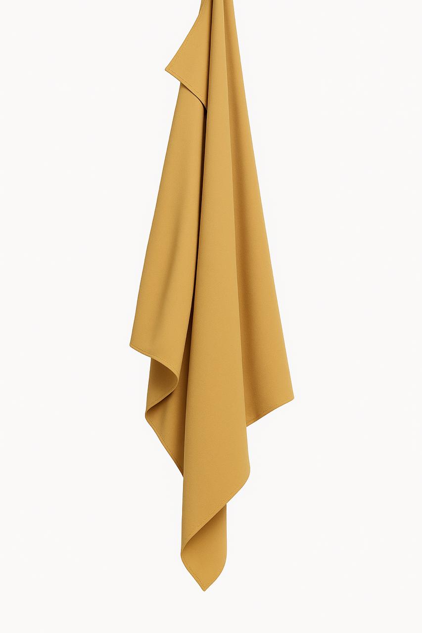 HIJAB JERSEY PREMIUM - Butter yellow